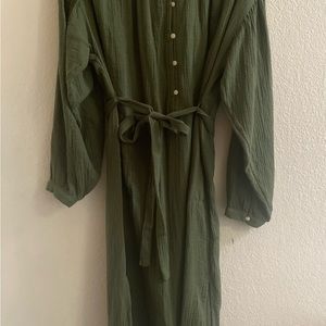 Beautiful olive green dress
